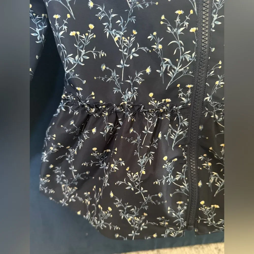 Matilda Jane girls Wildflower Bouquet light rain Jacket size 6
